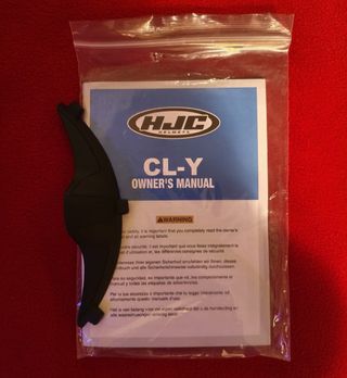 Casco integral HJC Negro y Amarillo - Como Nuevo