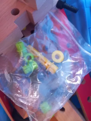 Caja de construcción de madera