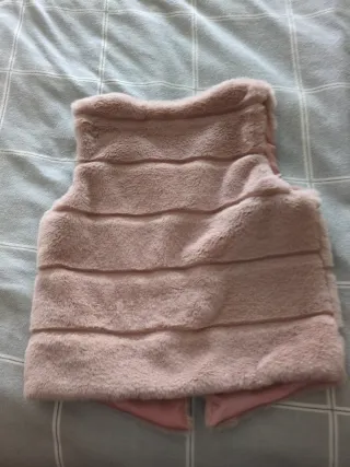 Chaleco pelo niña talla 7
