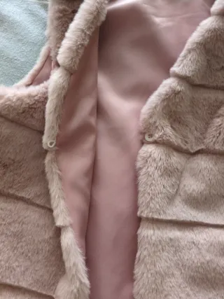 Chaleco pelo niña talla 7