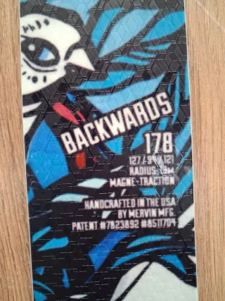 Esquís Freestyle 178 Lib Tech backwards 94