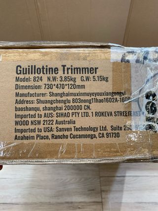 Guillotina Cortador Papel Vevor 18 Pulgadas