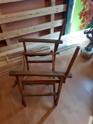 Silla Director Madera Plegable