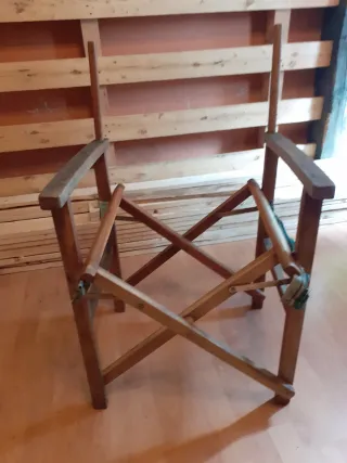 Silla Director Madera Plegable
