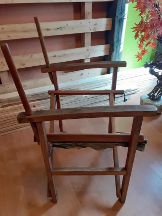 Silla Director Madera Plegable