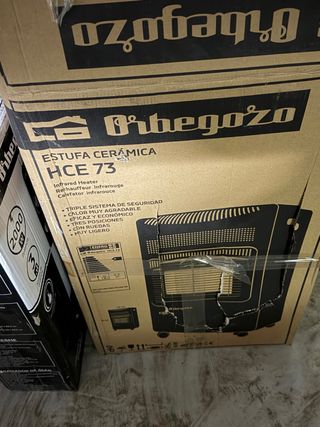 Estufa Orbegozo HCE 73 Gas Butano