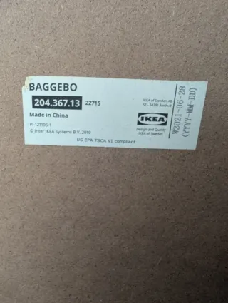 Estantería blanca de madera