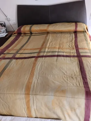 COLCHA PINTADA A MANO Cama 150cm