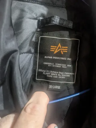 Alpha Industries Talla XXXL