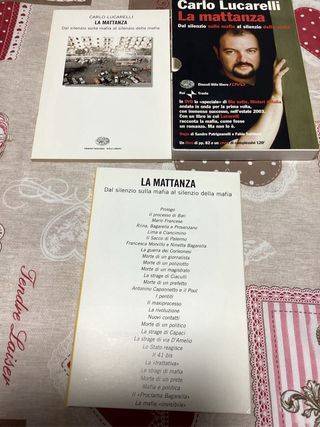 DVD + Libro Carlo Lucarelli La Mattanza
