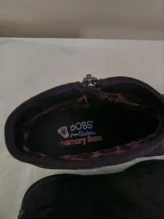 Botines Skechers Piel y Ante Talla 38