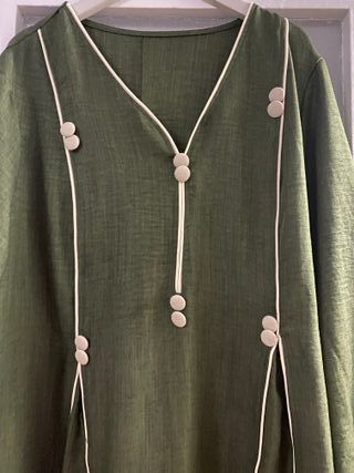 Vestido verde talla XL