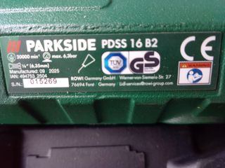 Mini amoladora recta neumática Parkside