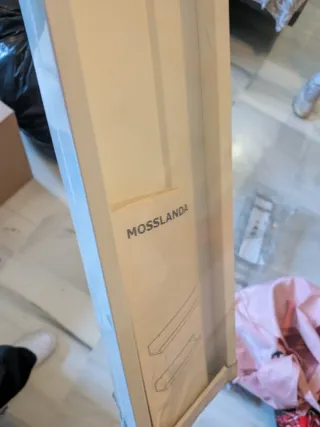 6 Estantería MOSSLANDA Ikea Blanca Nueva