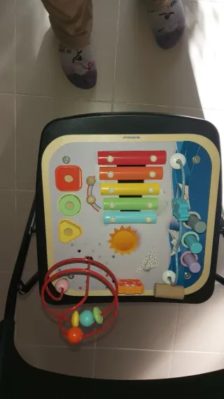 Mesa Interactiva de Madera