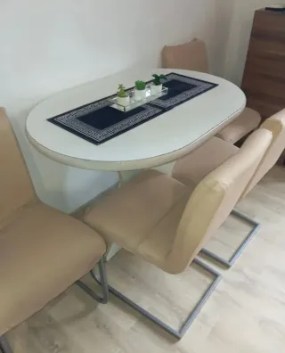 Set di 4 fodere per sedie nuove