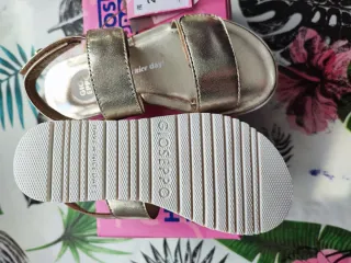 Sandali Gioseppo per Bambina Taglia 27 Dorati