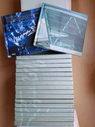 Colección Mozart 18 CDs Obras Instrumentales