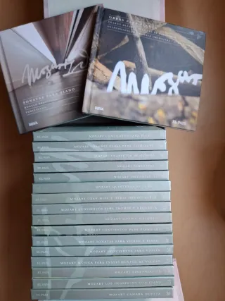 Colección Mozart 18 CDs Obras Instrumentales