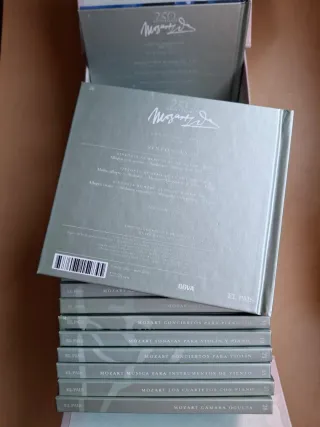 Colección Mozart 18 CDs Obras Instrumentales
