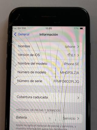 iPhone SE 64GB para Reparar