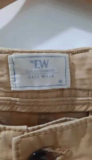 Pantalón largo chino Easy Wear