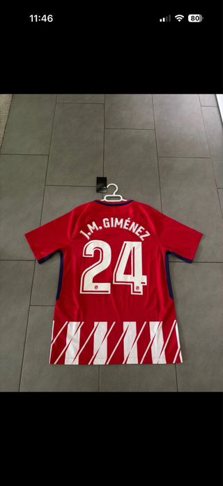 Camiseta Atlético de Madrid J.M. Giménez Talla M