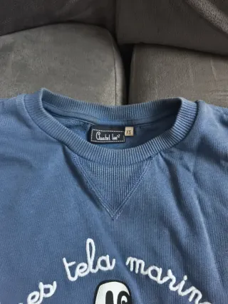 Sudadera Anabel Lee Eres tela marinera