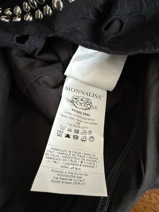 Vestito pantalone Monnalisa Taglia 12