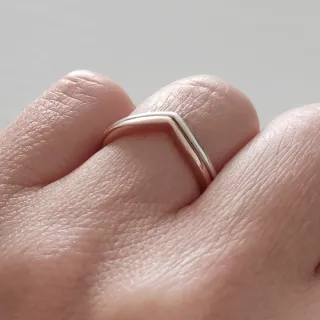 Anillos Pandora Deseo V Pulido Plata