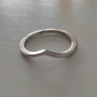 Anillos Pandora Deseo V Pulido Plata