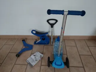 Monopattino 3 ruote 3 in 1 Playtive Junior