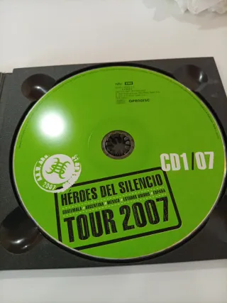 Doble CD Héroes del Silencio Tour 2007