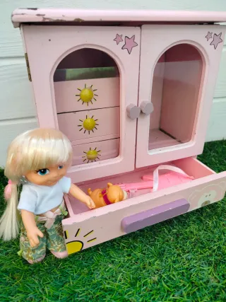 Lote Barriguitas 15cm + perro + armario de regalo