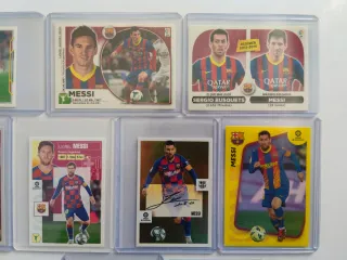 Lote 10 cromos Leo Messi Liga Este