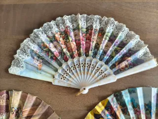 Lote 3 abanicos
