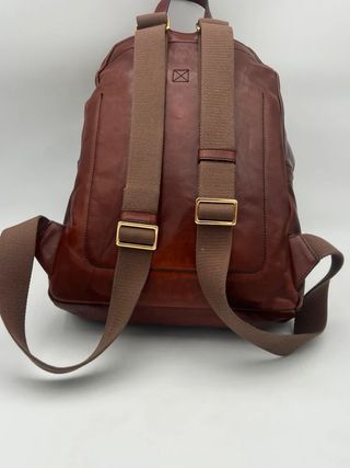 Zaino The Bridge in pelle marrone