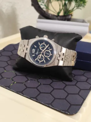 Reloj Chenxi Hombre Azul y Plateado