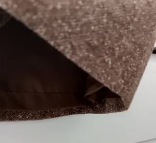 Falda Mango Marrón Tweed Talla M