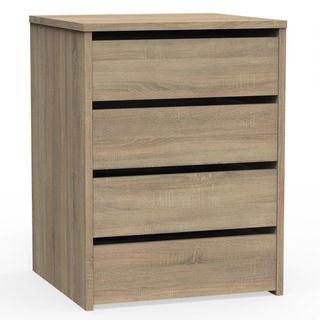Cajonera Rovere 4 Cassetti