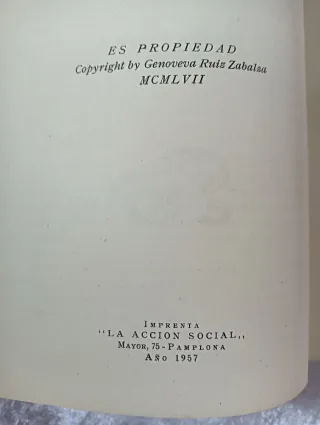 GENO Y SU COCINA, GENOVEVA RUIZ ZABALZA, 1957
