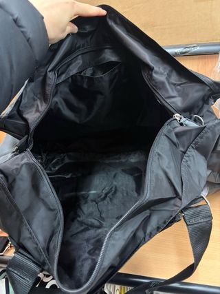 Borsone da Viaggio 55x40x25 cm Nero