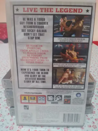 Juego PSP Rocky Balboa