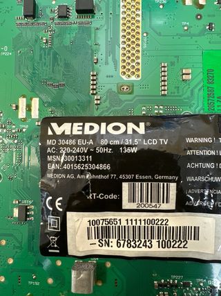 Placa base Medion 17MB70-5P
