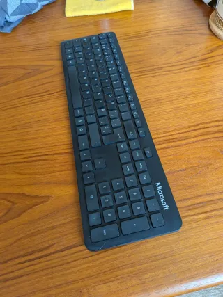 Teclado Inalámbrico Bluetooth Microsoft Negro