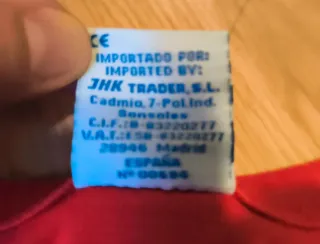 Camiseta roja tirantes mujer ajustada M