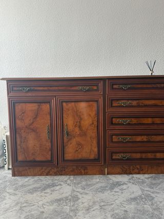 Mueble Salón Marrón Gran Capacidad de Almacenaje