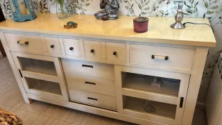 Mueble Auxiliar Buffet Comedor Rústico Madera