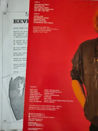 Kevin Ayers Diamond Jack And The Queen Of Pain LP