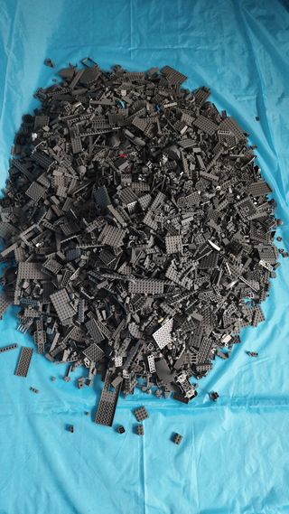 Costruzioni Lego Grigio Scuro al Kg lotto da 3Kg
